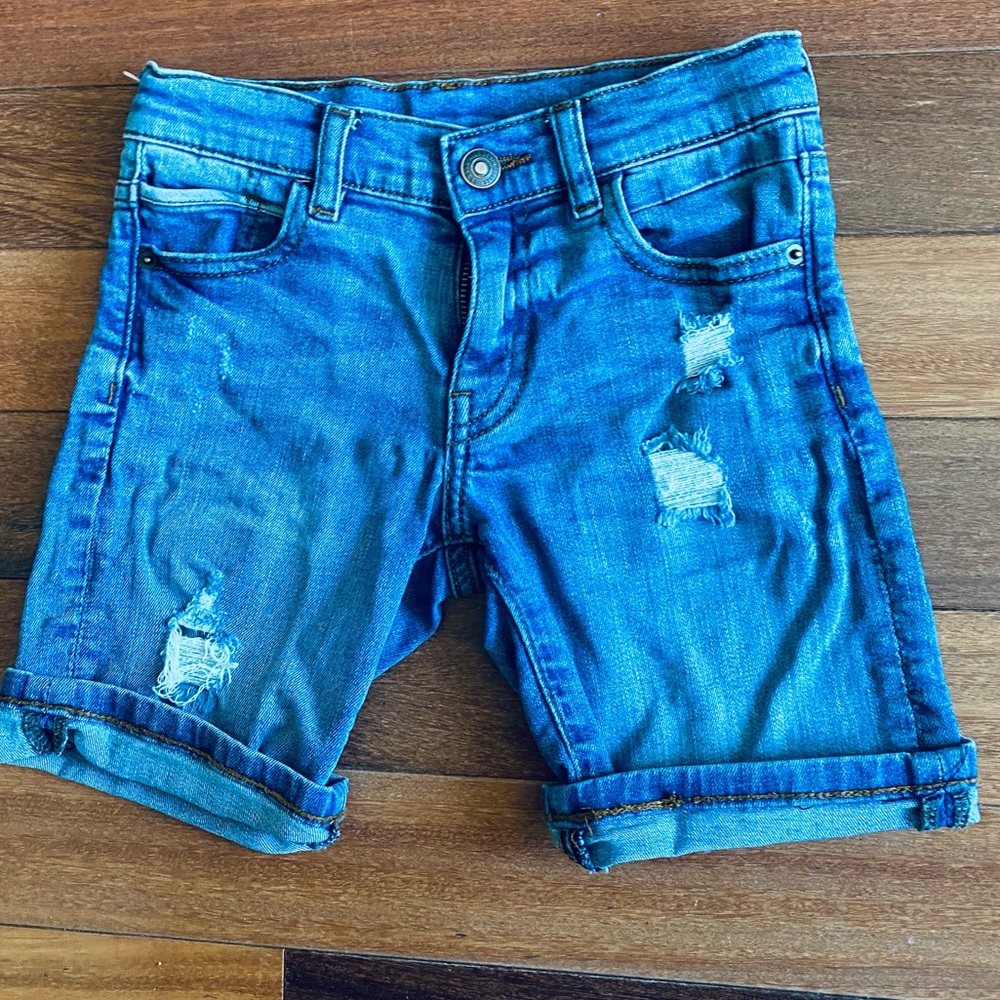 Zara Kids Blue Denim/Jeans Shorts 🩳